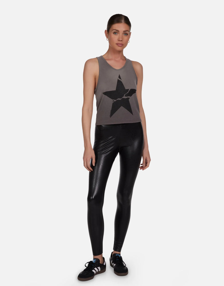 Luciana Cracked Star - Fitted Tank