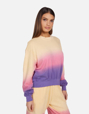 Exon- Drop Shoulder Crop Pullover