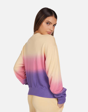 Exon- Drop Shoulder Crop Pullover