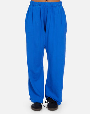 Mabel - Wide Leg Pant w/ Pocket - Ultramarine