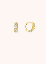 EARRINGS - CROWN GOLD