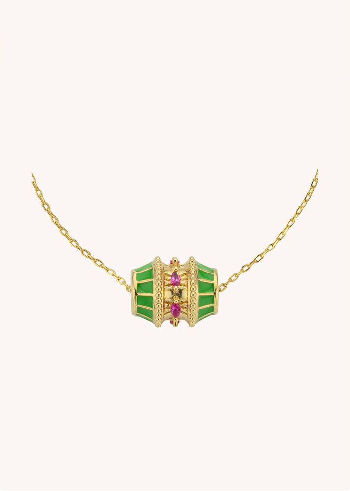 NECKLACE - GREEN TALISMAN