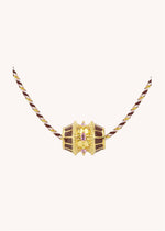 NECKLACE - BURGUNDY TALISMAN