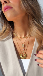 Half Sun 24K Necklace