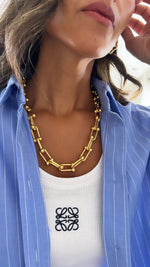 U Shape Chunky Necklace