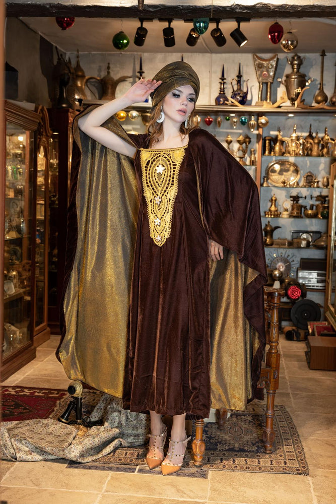 Sultana Yasmin 70's Cap Kaftan